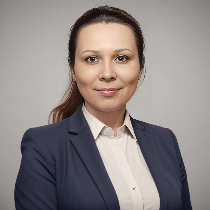 Photo of girl programmer